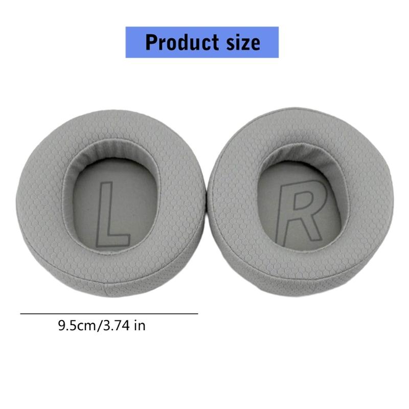 Soft & Breathable Sponge Ear Pads Cushion for Hecate G5BT Wireless Headphone Earmuffs Enhancing Comfort