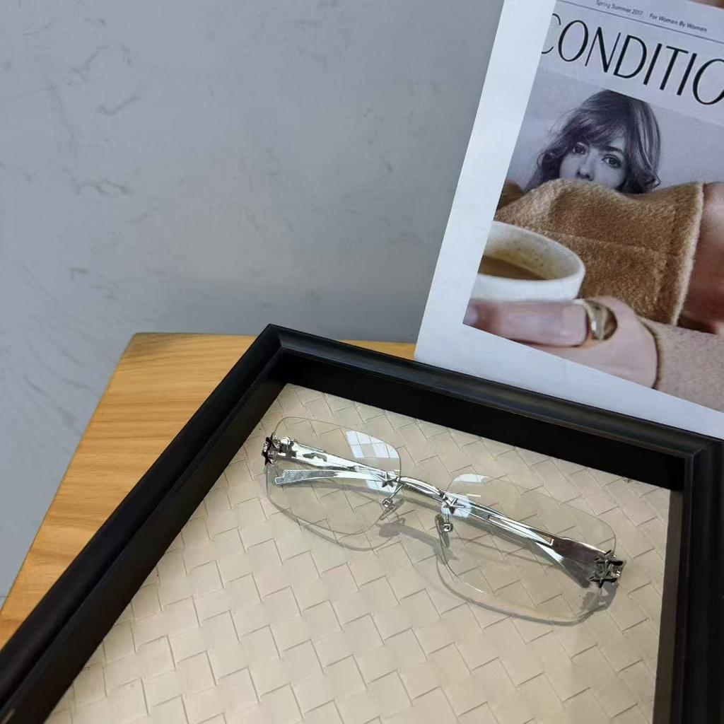 Korean Style Women'S Sun Glasses Rectangle Shape Rimless Men Women Sunglasses Holiday Travelling Sunglass Woman