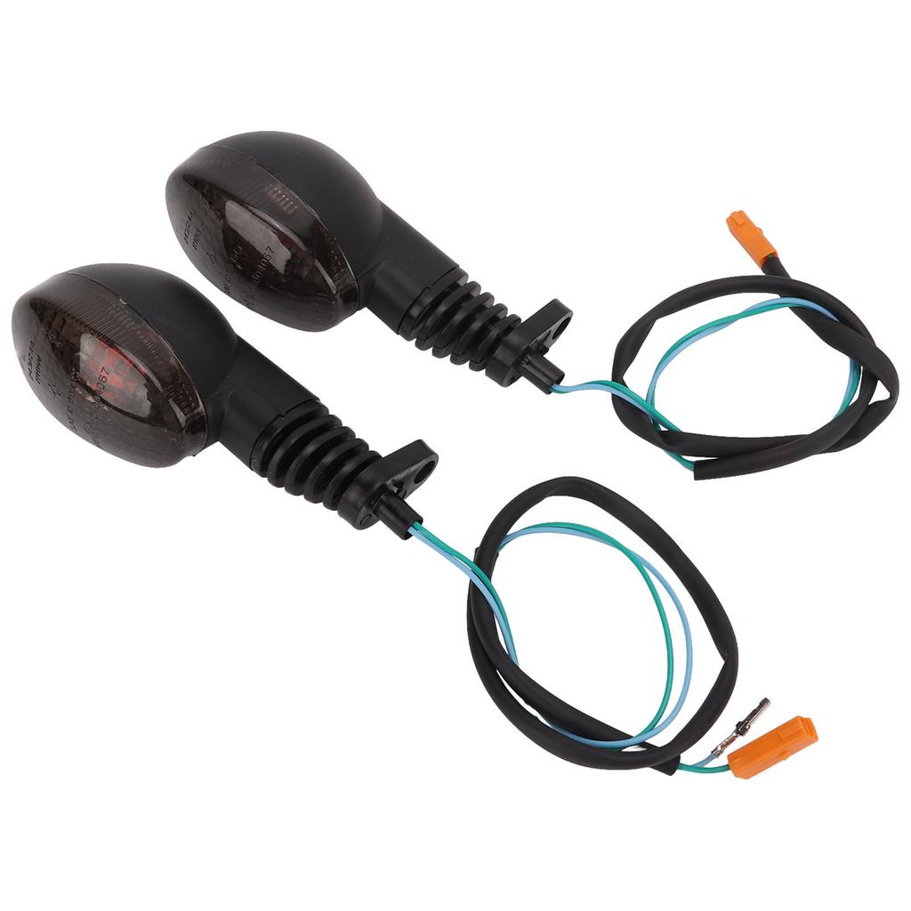1 Pair Left Right Motorcycle Turn Signal Light LED Indicator Blinker Lamp Replacement for NINJA 250R KLX 250SF