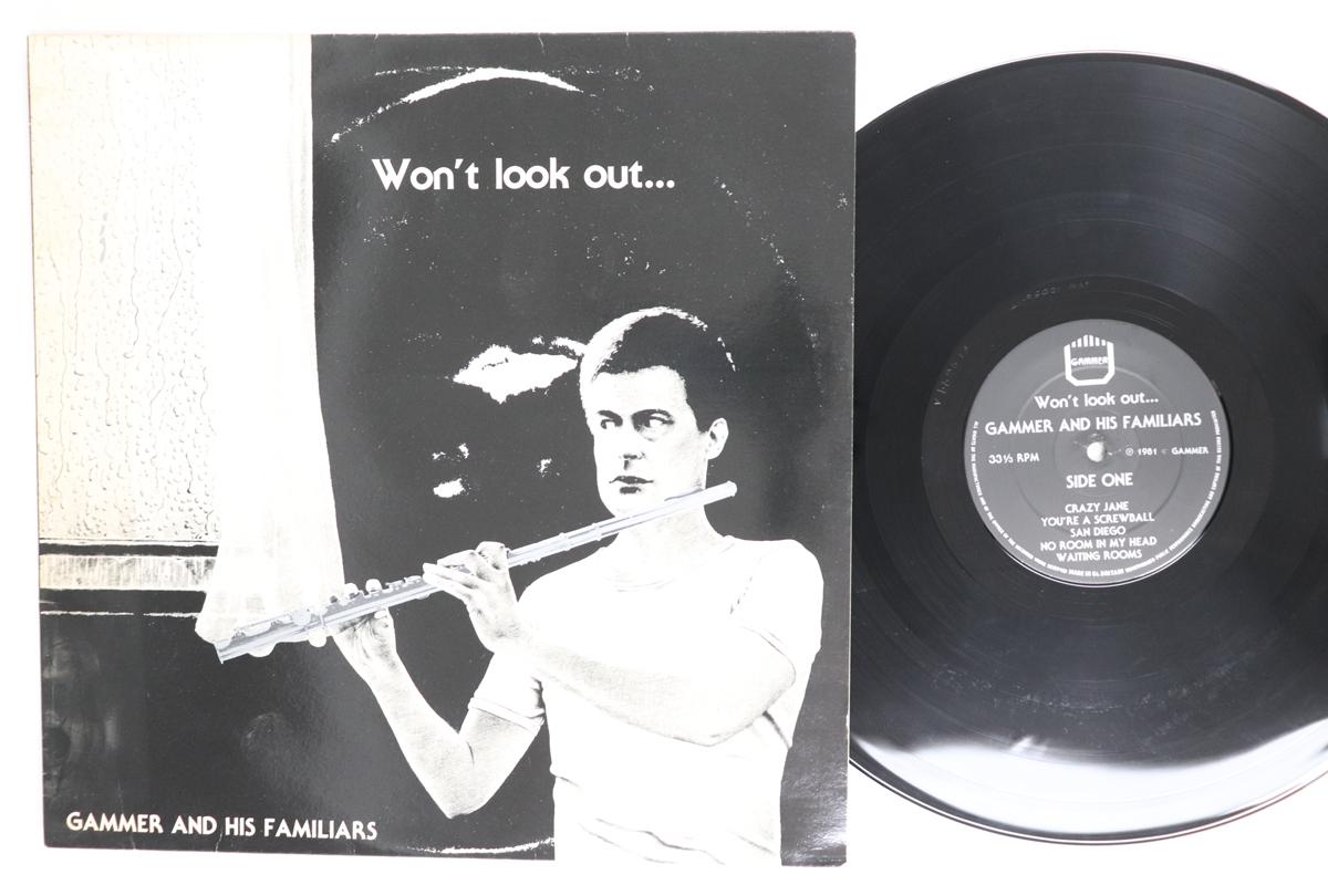 

LP Record GAMMER HIS FAMILIARS Wont Look Out... NONE GAMMER 1981 UK Rock Used