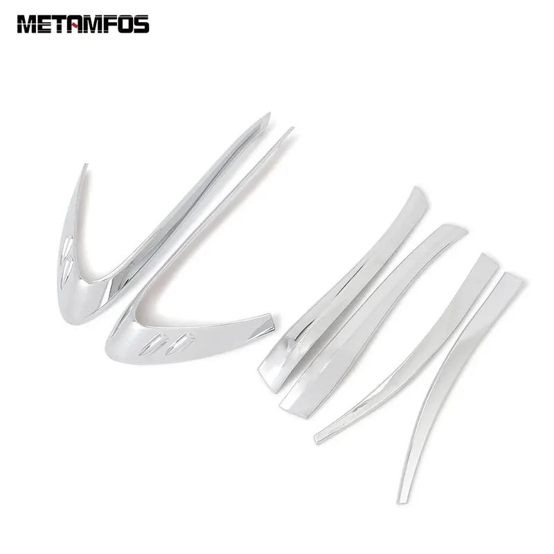 Rear Light Lamp Eyelid Eyebrow For Toyota CHR C-HR 2016-  Chrome Taillight Cover Trim Sticker Accessories Car Styling