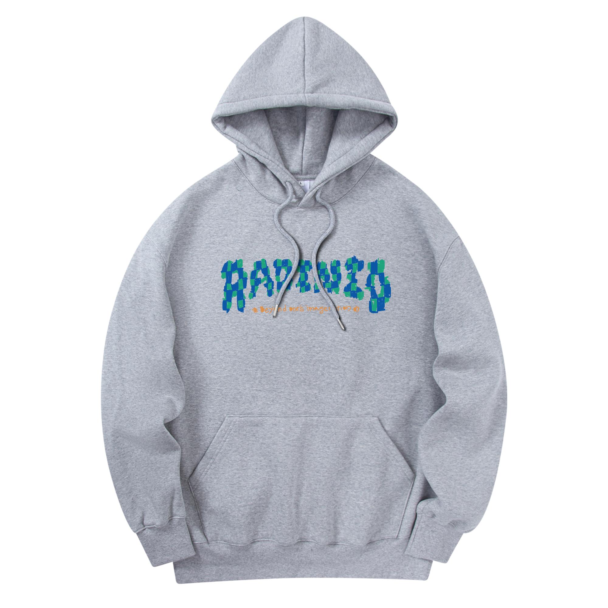 Radineo Check Logo Hoodie Gray M