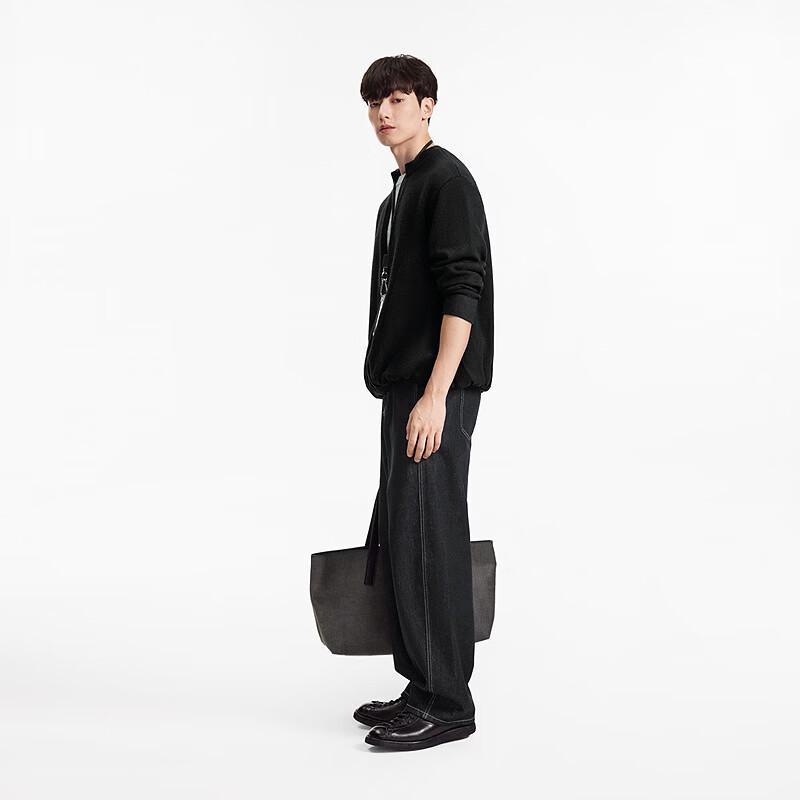 GXG Men's Layered Look V-Neck Casual Knit Sweater