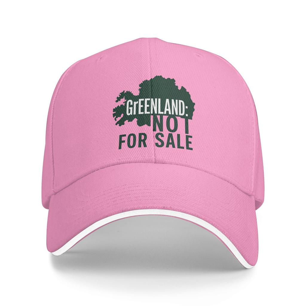 Summer Greenland is Not For Sale Baseball Cap  Tennis Skate y2k Funny Design Sun Hip Hop Hats Unisex Women Dropshipping  Cap