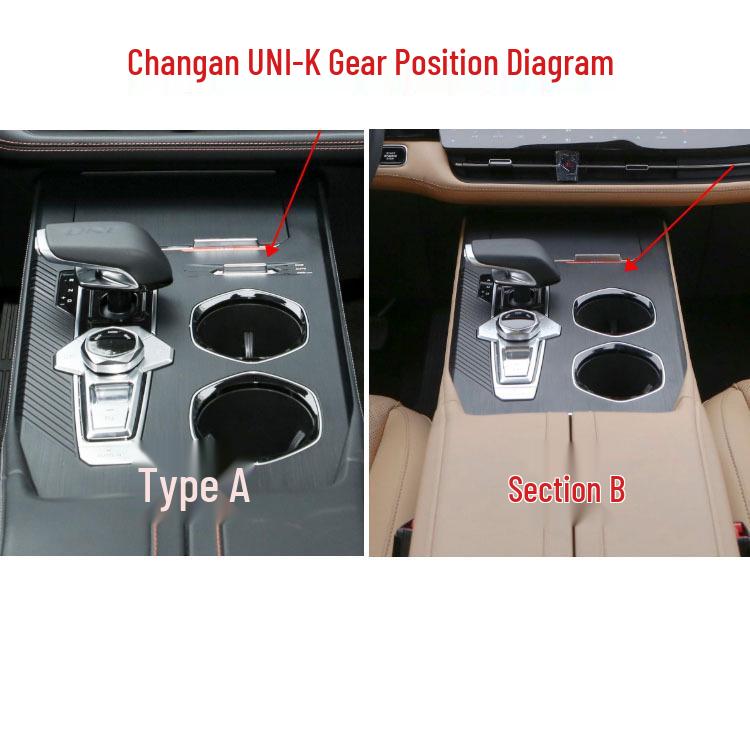 Changan UNI-K Interior Carbon Fiber Texture Sticker for Car Modification and Protection