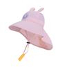 2263-Summer children's hats for boys and girls, outdoor sun protectionhats,cartooncutewhistlesunhats,widebrimshawlfishermanhats.