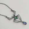 Classic Halloween Zircon Spider Necklace - Retro European & American Design