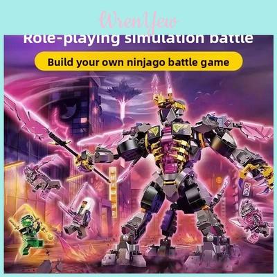Juguete coleccionable Ninjago El Rey de Cristal, modelo de bloques de construcción para niños.