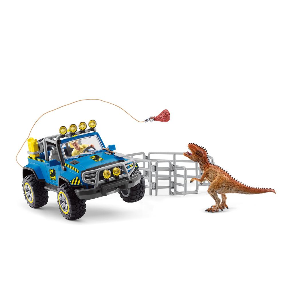 Schleich Dinosaur 4WD Off-Road and Dynobase 41464N