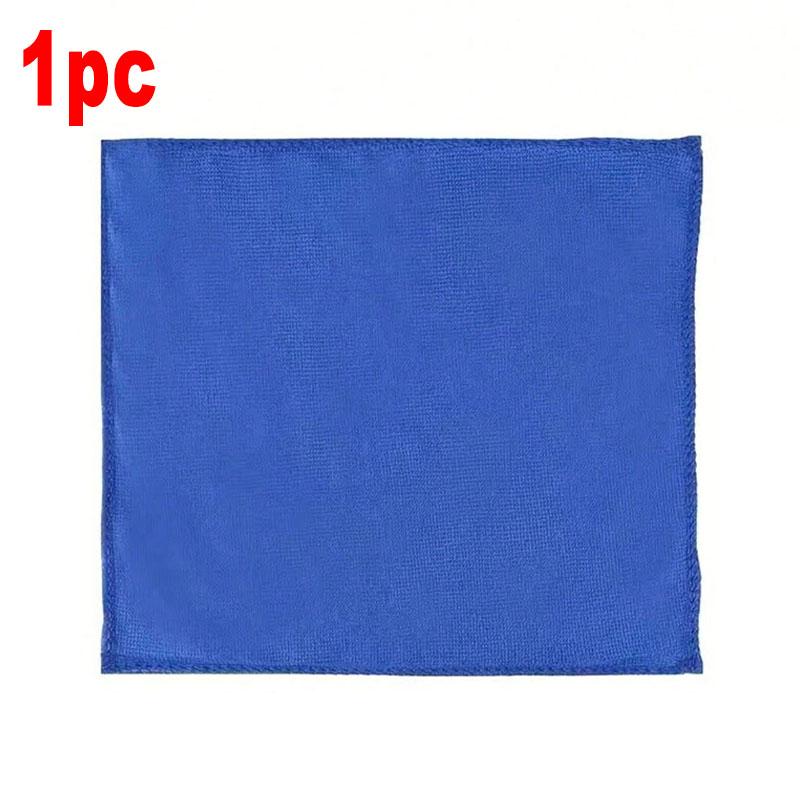 201PCS Microfiber Towels Car Wash Drying Cloth Blue Car Care Detailing Cleaning Polishing Duster Home Kitchen Washing Rags