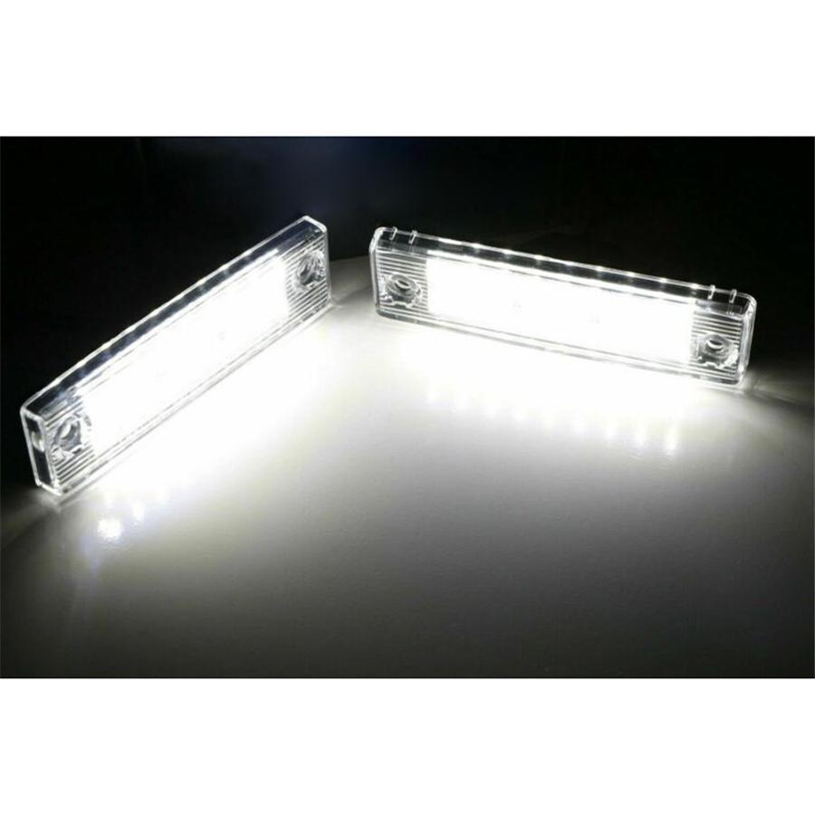 2PCS White LED License Plate Lights For Toyota 4Runner 1996-2020 Sequoia 2008-19