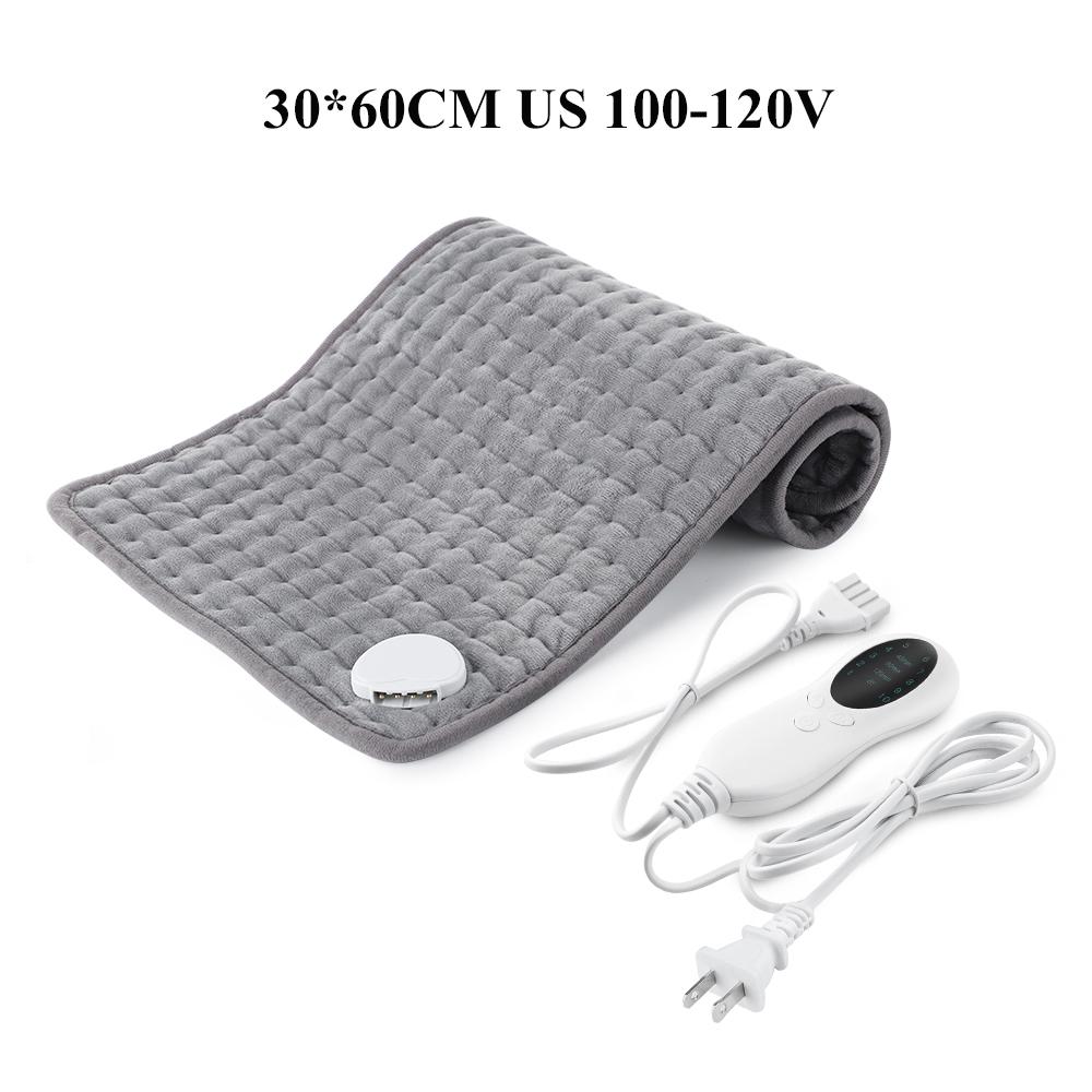 

Electric Heating Pad Winter Heated Blanket Washable Temperature Control Body Belly Back Hand Warming Mat Office Home Use