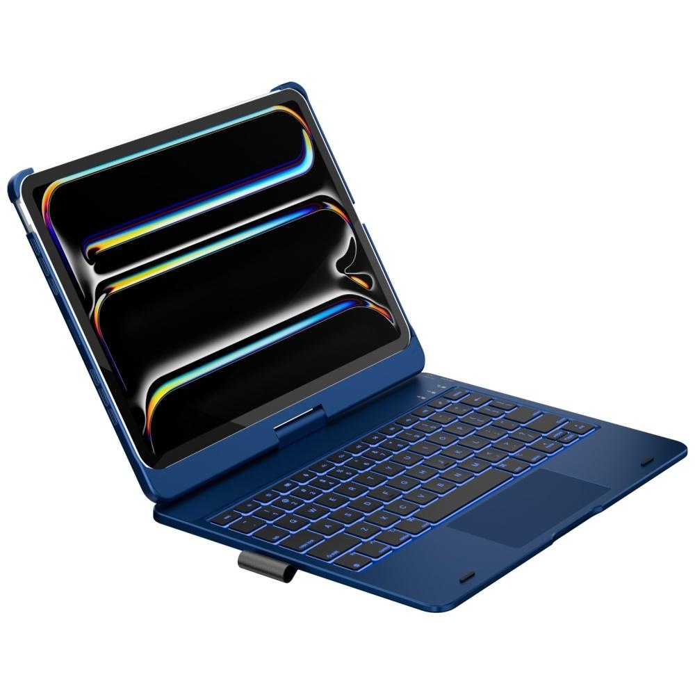 Etui Typecase Flexbook Touch             z klawiaturą do iPad Air 11" 2024/2025 błękitny pacyfik