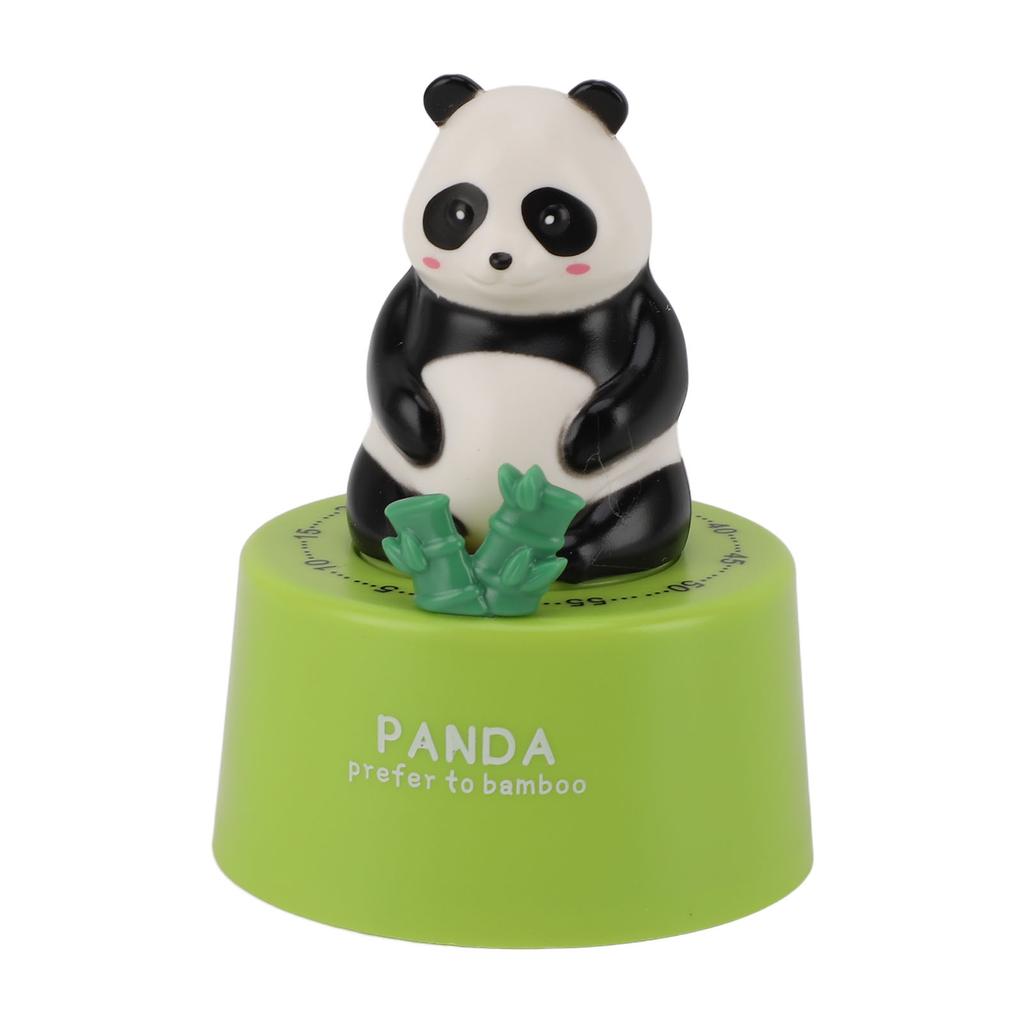 Timer da Cucina Meccanico Forma di Animale Carino Base Magnetica Allarme Forte 60 Minuti Conto alla Rovescia per Cucina Timer per Cottura Panda