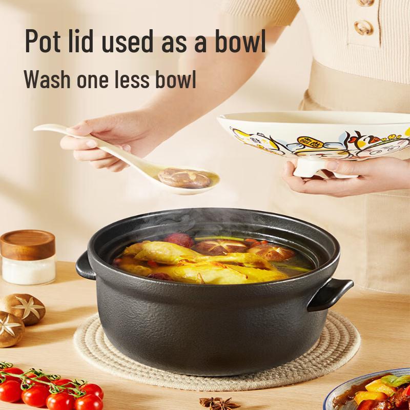 COOKER KING Japanese-Style Ceramic Casserole Pot
