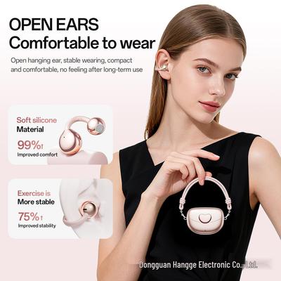 M106 Bone Conduction Clip-on Bluetooth AI Smart Wireless Earbuds