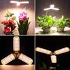 120/180/240W E26 / E27 Hydroponic Plants Grow Full Spectrum LED Plant Growth Lamp Foldable LED Grow Lamp Indoor Grow Lights