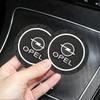 2Pcs Car Silicone Cup Coaster Non Slip Water Cup Pad Accessories For Opel OPC Vauxhall Corsa Astra Insignia Mokka Zafira Meriva Su0
