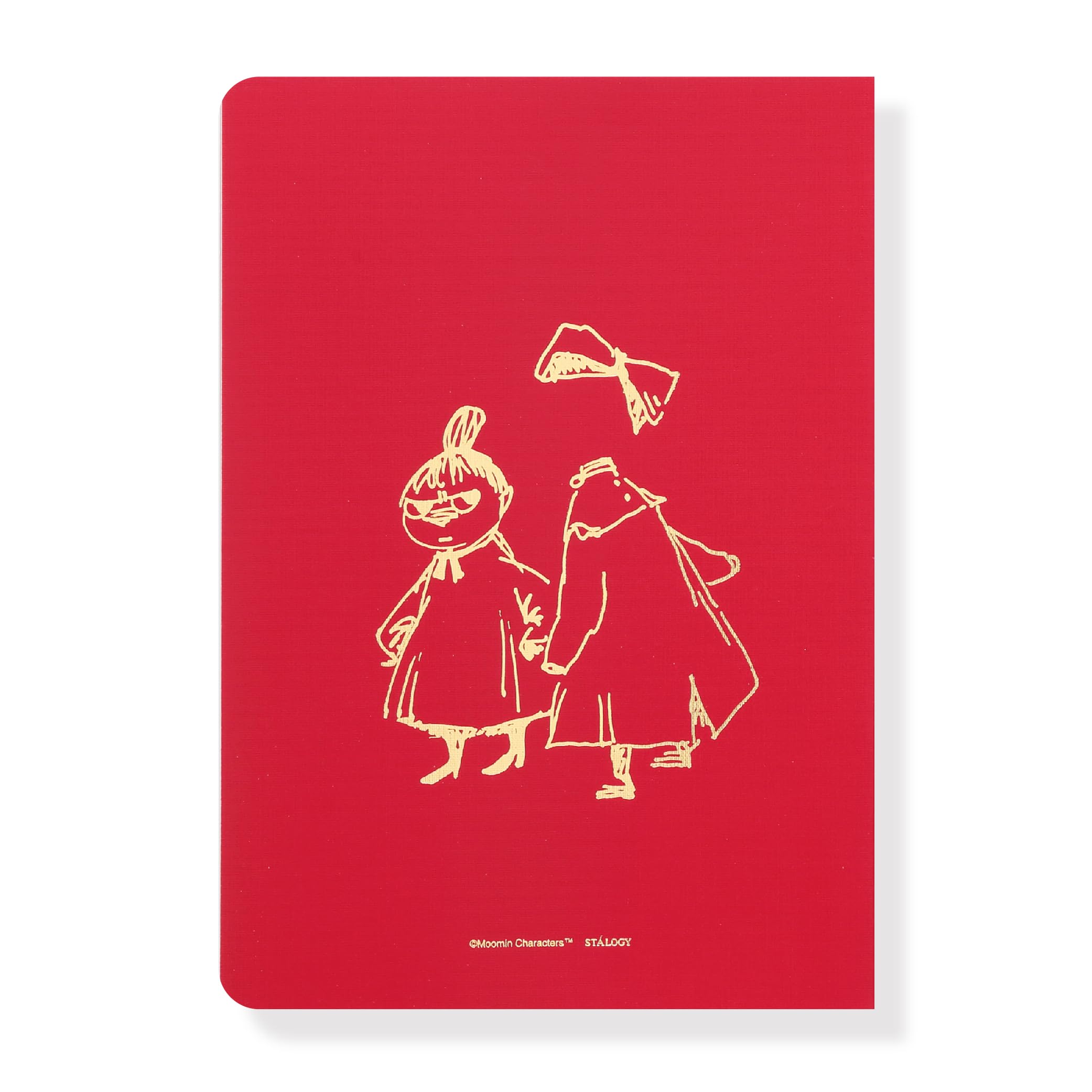 

Nitoms STALOGY 365 Days Notebook, B6, Grid, Moomin, Red, SS0091