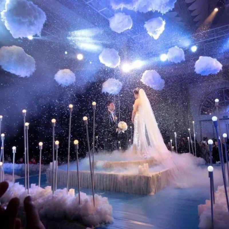 White Clouds Cotton Cloud Wedding Props Children's Room DIY Decoration Window Layout Wedding Photography Party Simulation