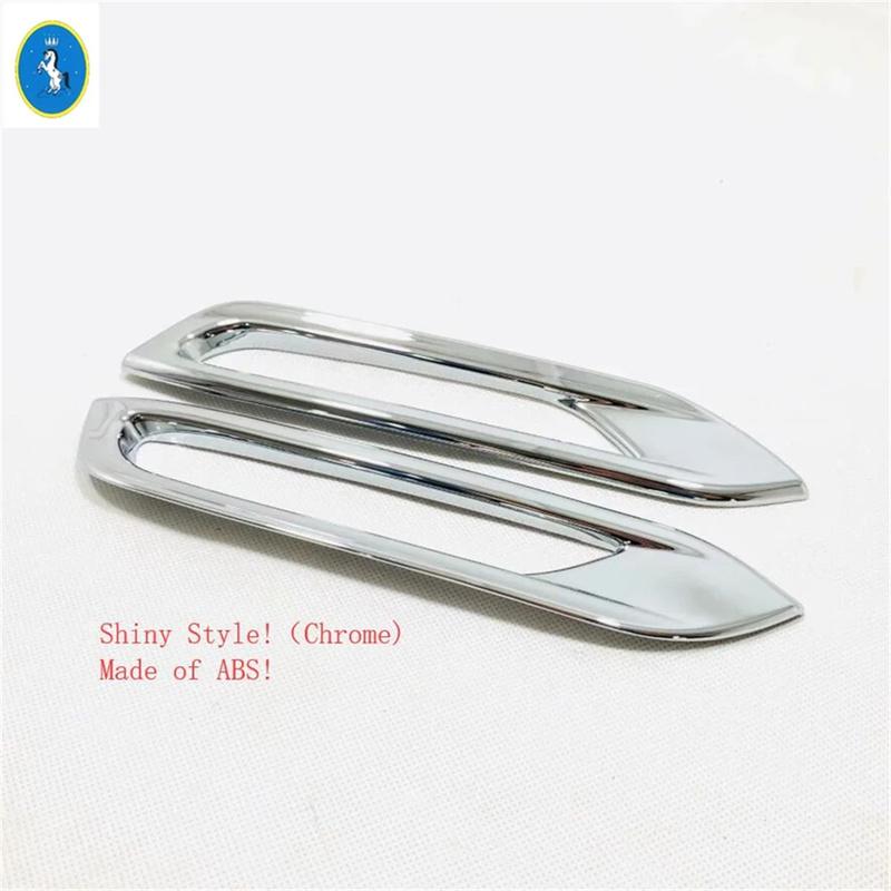 Auto Tail Rear Fog Lights Lamp Frame Decor Cover Trim For Nissan Qashqai J11 2018 20119  ABS Accessories Exterior Refit Kit