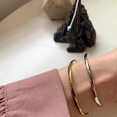Foxanry Stempel-Armband für Frauen, neuer Trend, elegant, Vintage, unregelmäßige Textur, Armreifen, Mädchen, Party, Schmuck, Liebhaber, Geschenk