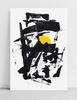 Poster Black Abstraction