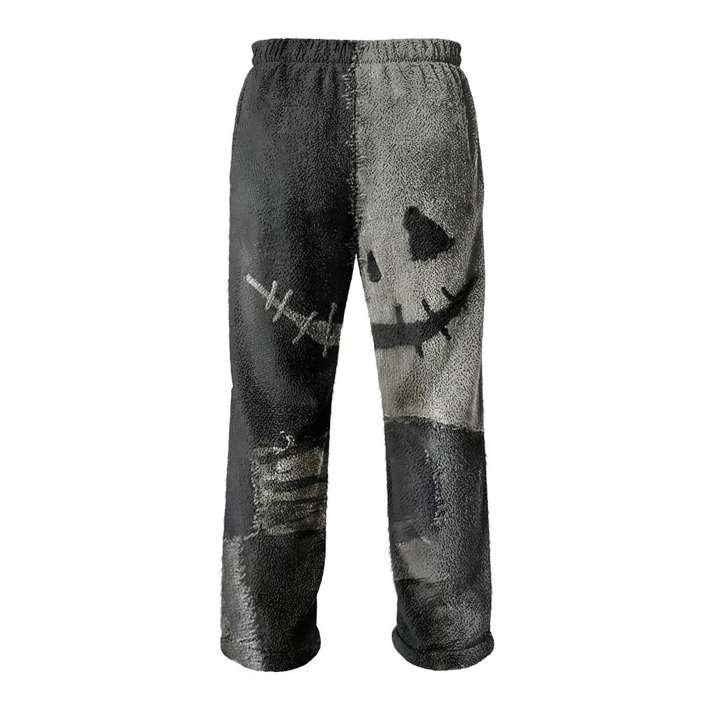 Men's Allover Printed Home Pants Sleeping Pajama Pants Long Pants Pajama Pants