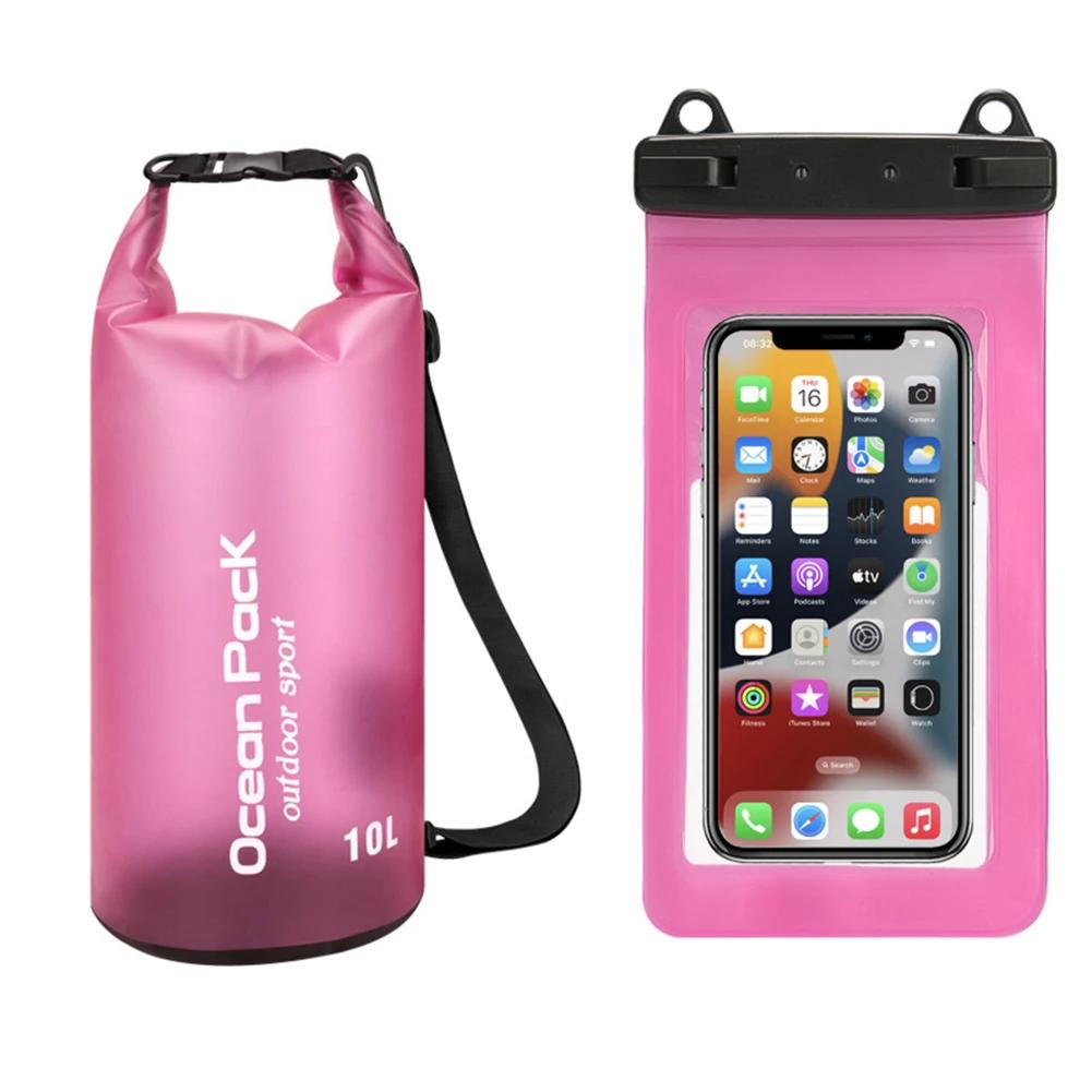 15/2L Buoy For Open Water Waterproof Bags Swimming Dry Bag Portable Adult Pool Buoy Float Dry Bag inflatable Swimming Buoy