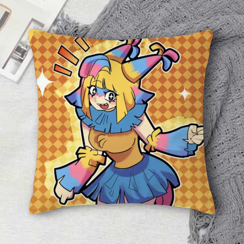 Yatta Anime Double-Sided Printed Square Decorative Cushion Cover For Sofa Living Room Home Decor