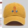 Pc Fun Sports Dog Pattern Printed Baseball Cap with Cute Dog Print Design Decorative Hat Comfortable Lightweight Headwear Adju