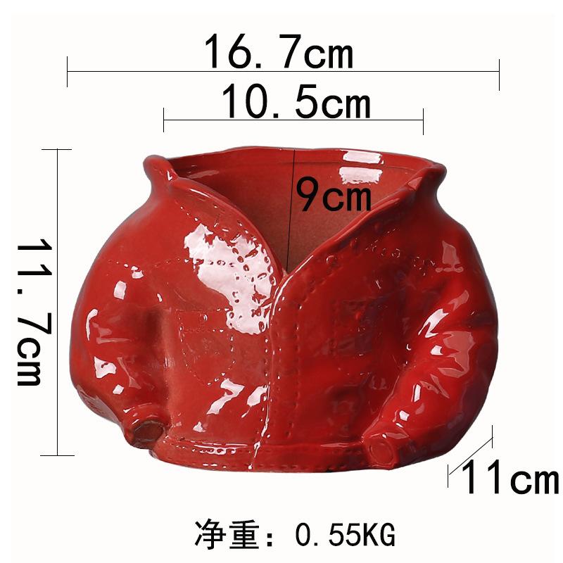 Plant Wenzhu Combination Ceramic Flower Ware European Simple Creative Succulent Flower Pot Interior Decoration