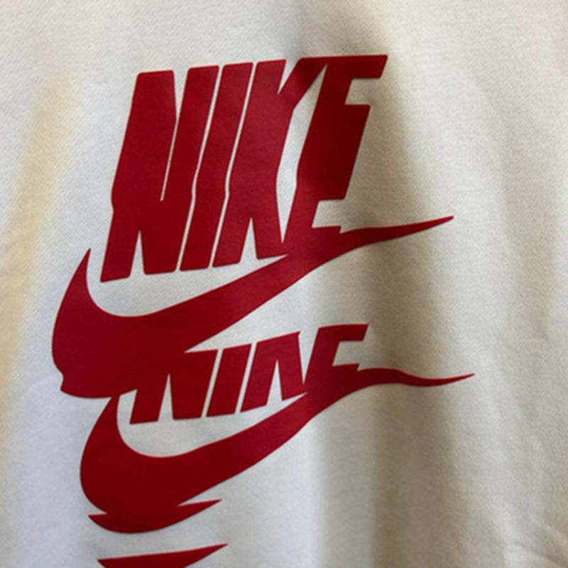 Nike Felpa Casual Girocollo Uomo Top Bianco FD9901-030