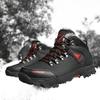 39-47 Men's Outdoor High-top Wear-resistant Non-slip Hiking Shoes Large Size Snow Boots