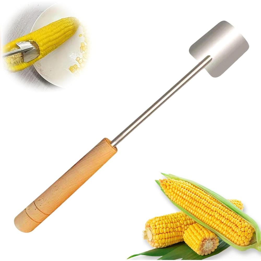 Corn Peeler, Professional Corn Peeler For Corn On The Cob, Ergonomic Curved Corn Cob Peeler Easy Clean Kitchen Gadget