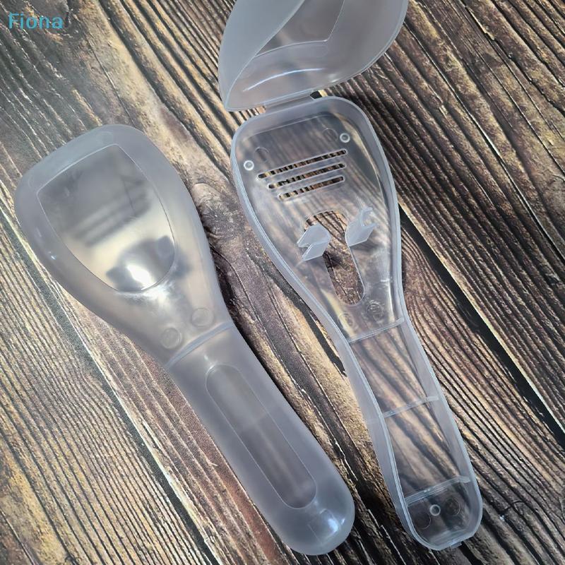 Transparent Plastic Razor Travel Case, Portable Shaver Protective Cover with Ventilation Slots for Travel & Bathroom