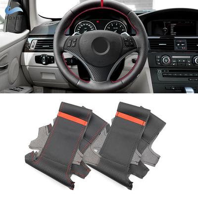 Pour BMW E82 E87 120i 130i E90 320i 325i 335i 2008-2013 X1 E84 2011 Cuir Perforé Garniture de Couvre-Volant Intérieur de Voiture