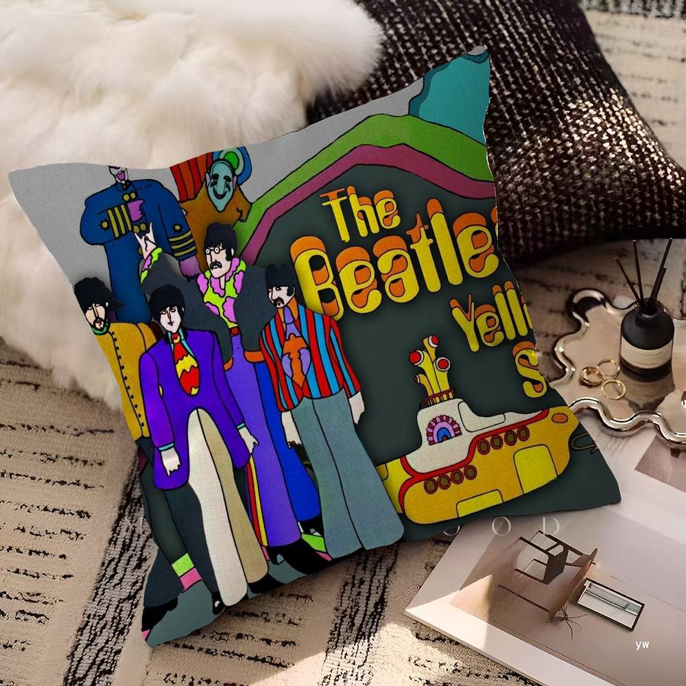 Rock Stand HD B-Beatles Kissenbezüge Heimtextilien Dekorative Kissenhülle Hochzeit Superweicher Kissenbezug