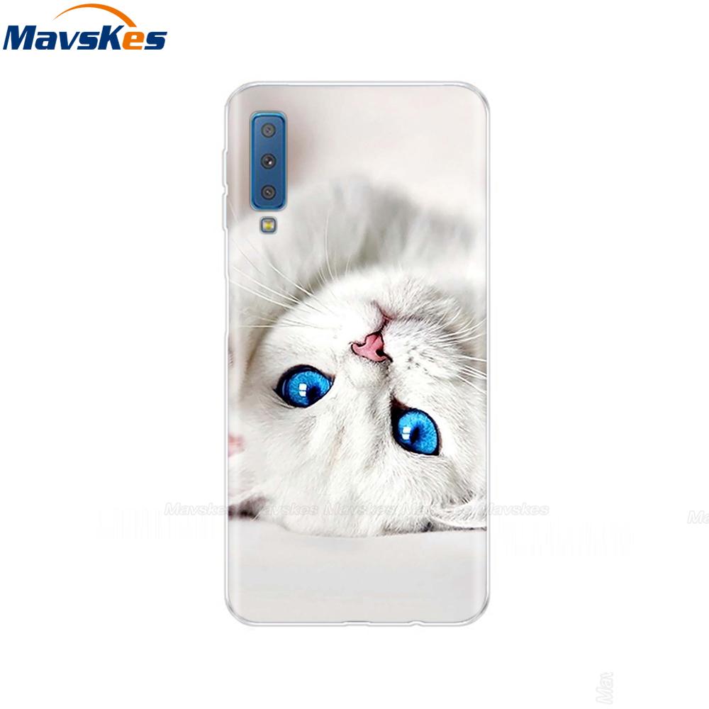 Silicone Cover For Samsung Galaxy A7 2018 Case A750 A750F Case 6.0' TPU Phone case For Samsung A 7 2018 750 750F Fundas Coque