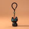 Sandalwood Cat Keychain Pendant - Cute USB Lanyard & Car/Backpack Ornament for Men and Women