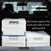 A multi colored storage box with a foldable design, perfect for storing in home wardrobes