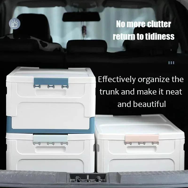 A multi colored storage box with a foldable design, perfect for storing in home wardrobes