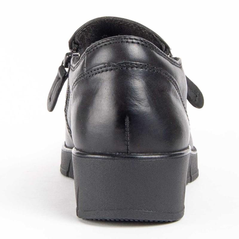 Mocasín De Piel Para Mujer.  Purapiel  Ailina2  99473