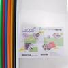 Black Thickened 3cm A4 Pull-Out Transparent Folder with Rod - Ideal for Resumes, Archives, and Test Papers.