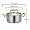 Lefan Clean 304 Stainless Steel Mini Induction Hot Pot