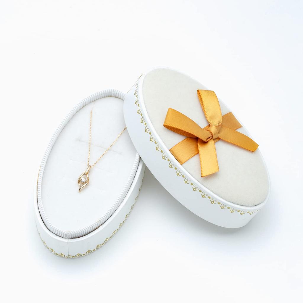 [Estelle] [Official] [Amazon.co.jp Exclusive] Women's Necklace In 10K Yellow Gold with Diamonds and a Drop Motif (Product Code: 0344-1407-0014-0000)