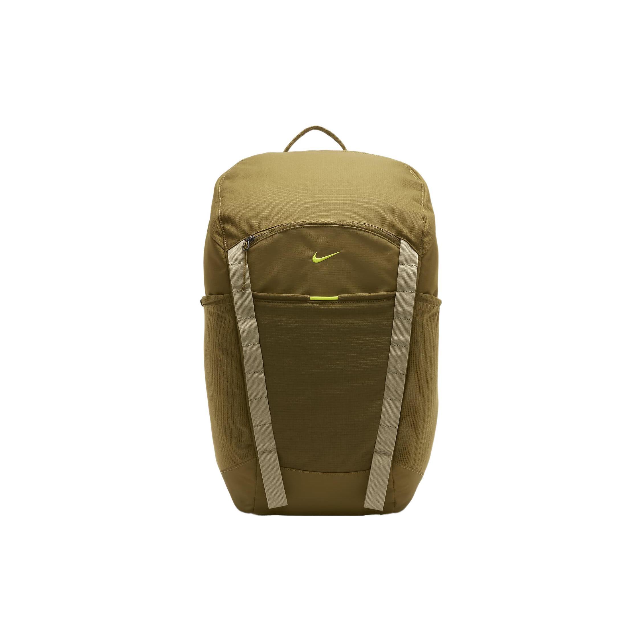 

New Nike Fabric Backpack Unisex High Rise Cannon Olive Green/Olive Green/Atomic Green DJ9677-368 31.0*21.1*52.1CM
