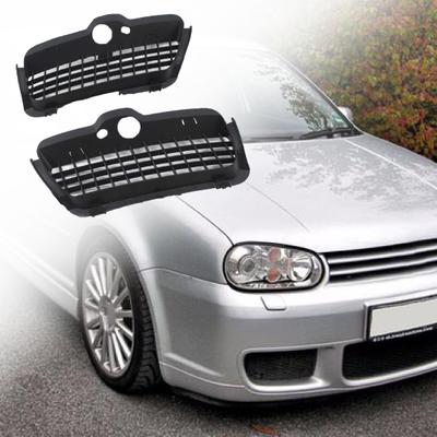 2Pcs Lower Grille Grill Anti-scratch Bumper Black Heat-resistant Side Replacement 1H6853665A 1H6853666A for Golf