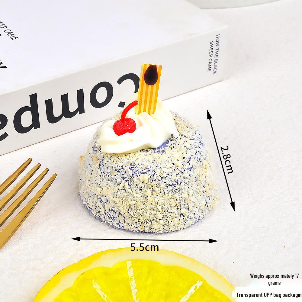 Slow Rebound PU Steamed Bun Squeeze Toy Fridge Magnet