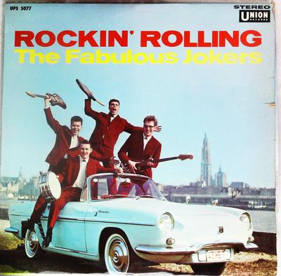 LP Record FABULOUS JOKERS  Rockin Rolling The Fabulous Jokers UPS5077 NION 1965 Japan Rock Used